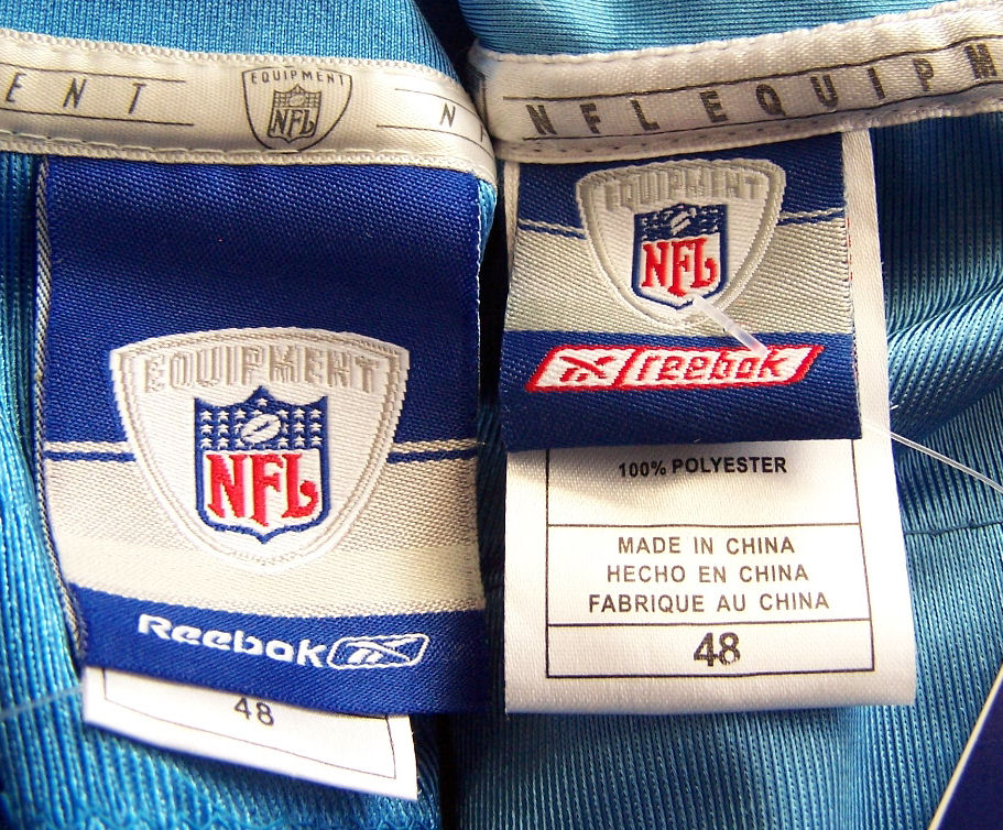 are reebok authentic nfl jerseys made in korea